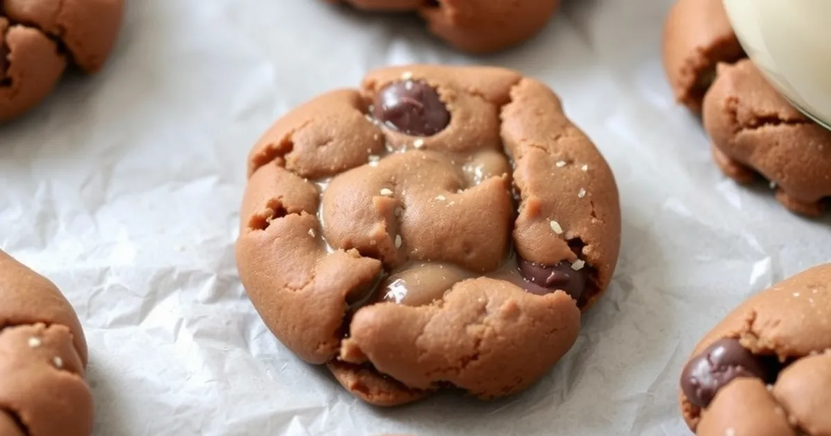 3-ingredient fudge cookies
