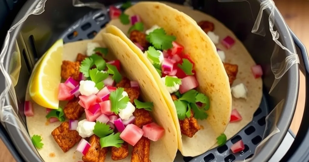 Air fryer birria tacos