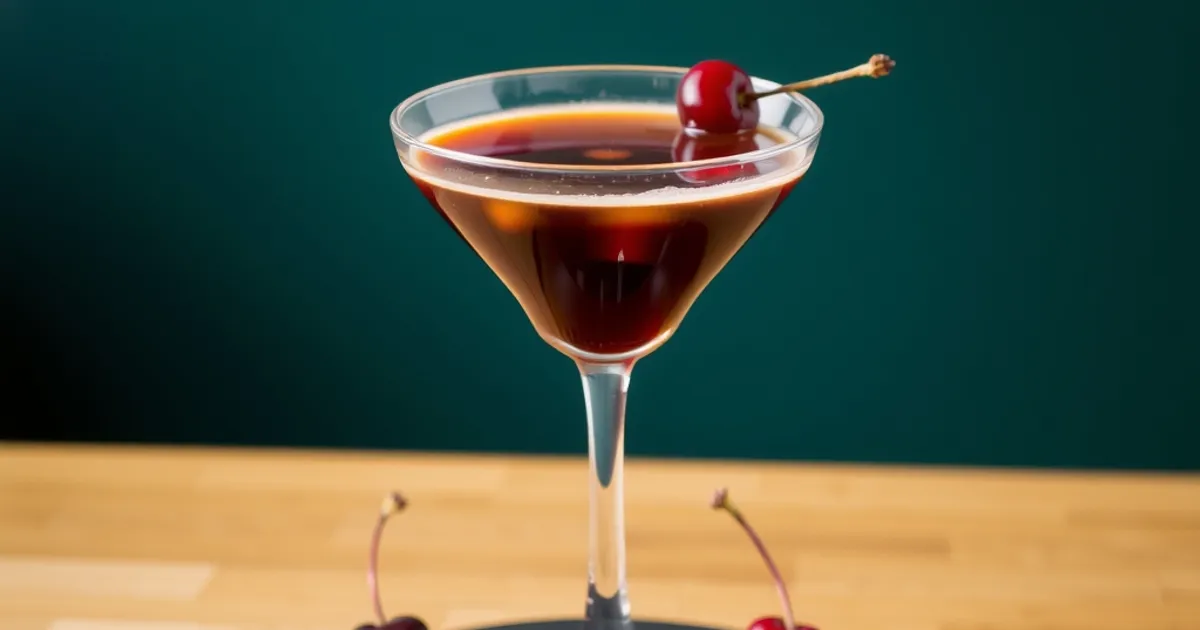 Cherry Espresso Martini