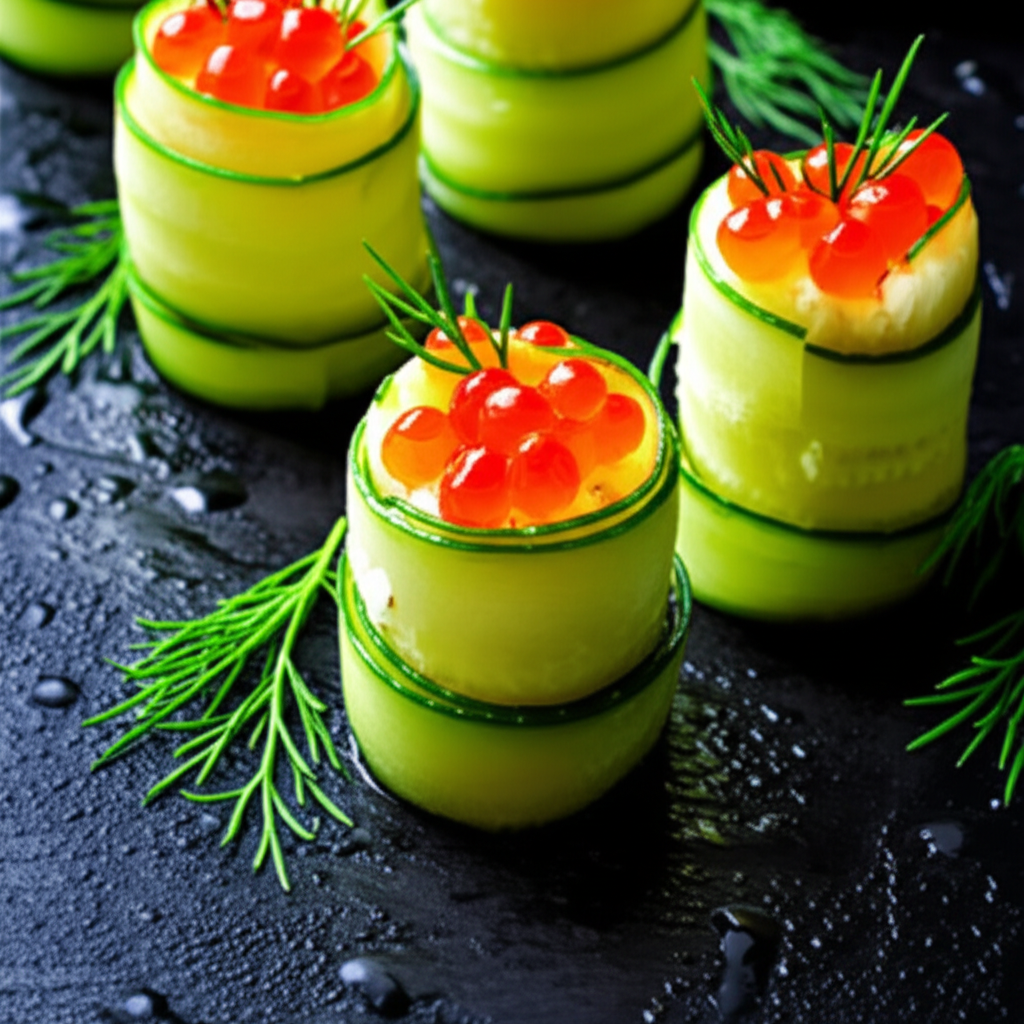 Cucumber Sushi Rolls