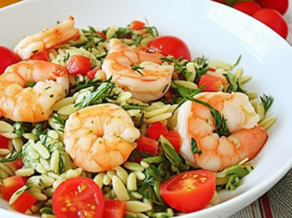 Shrimp and Orzo Salad
