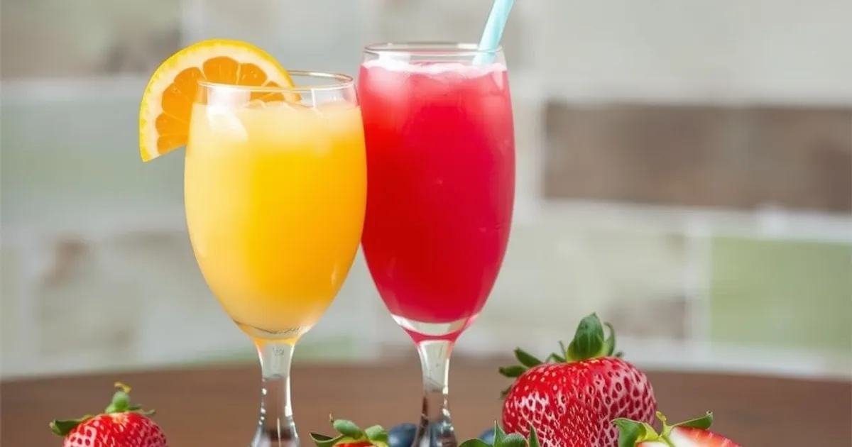 Fruit Soda Floats