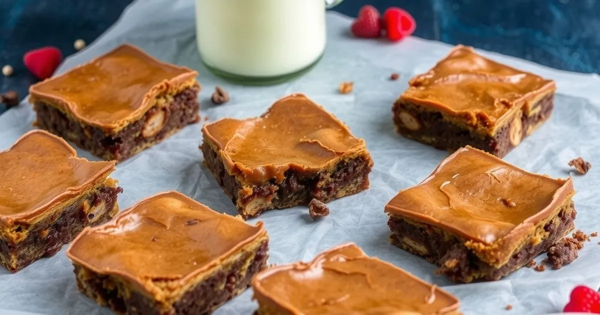 Vegan Dulce Brownies